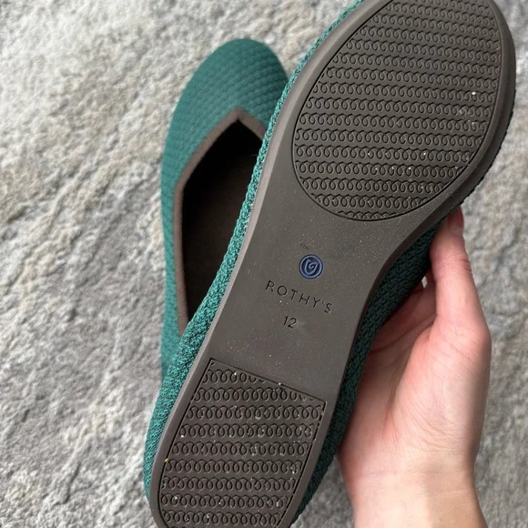 Rothy’s The Flat in Juniper Textured Green | 12 - Picture 7 of 7